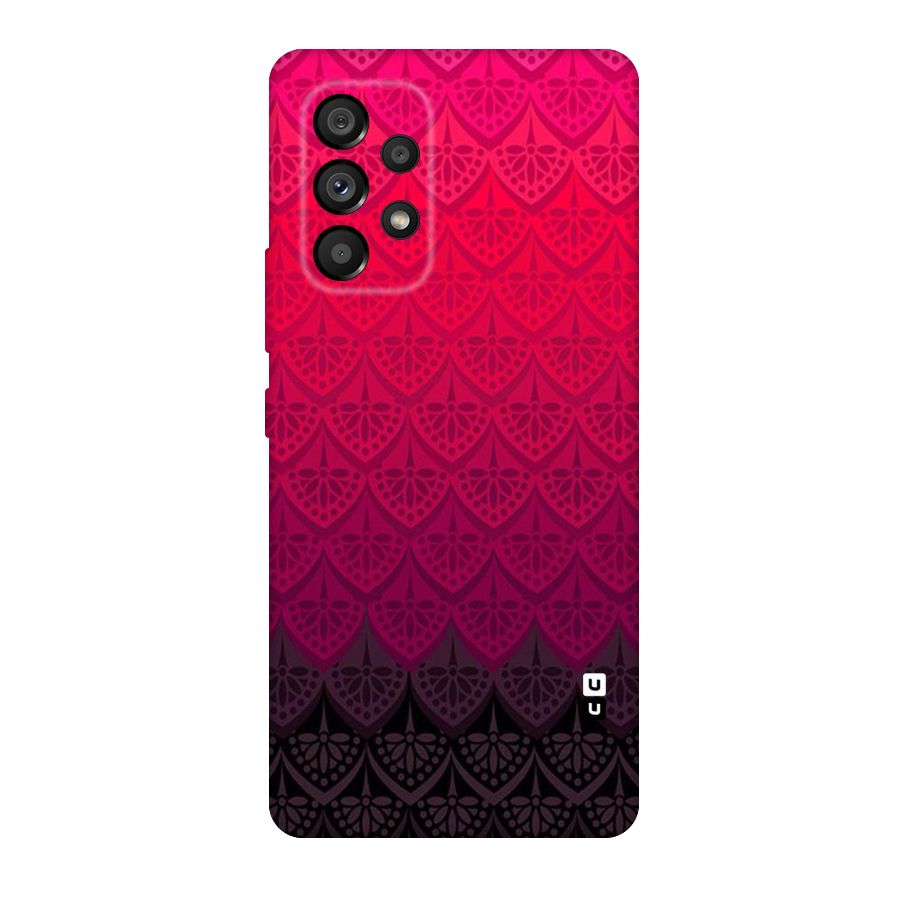 Shades Red Design Original Polycarbonate Back Case for Galaxy A53 5G