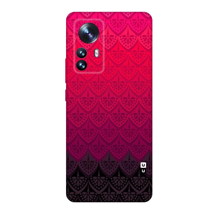 Shades Red Design Original Polycarbonate Back Case for Xiaomi 12 Pro
