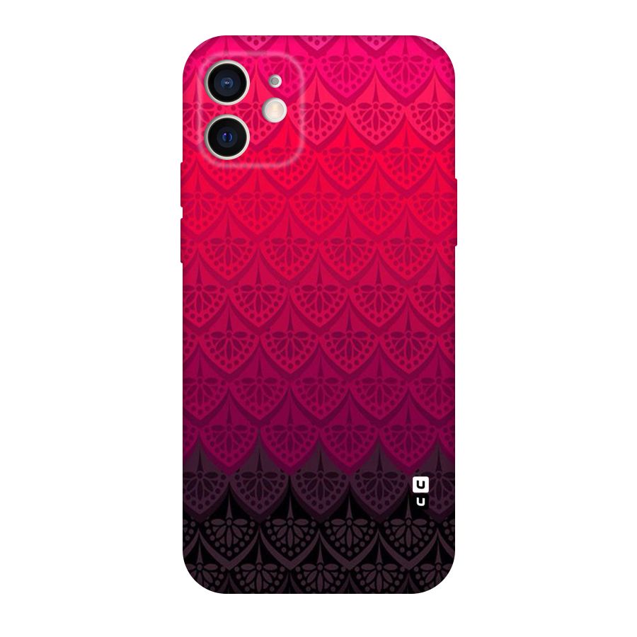 Shades Red Design Original Polycarbonate Back Case for iPhone 12