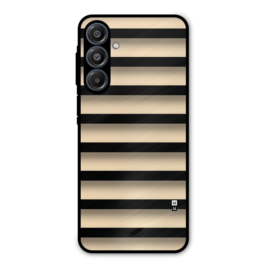 Shadow Stripes Metal Back Case for Galaxy A16 5G