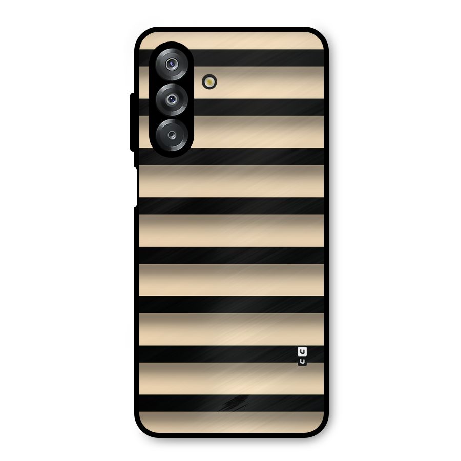 Shadow Stripes Metal Back Case for Galaxy A26
