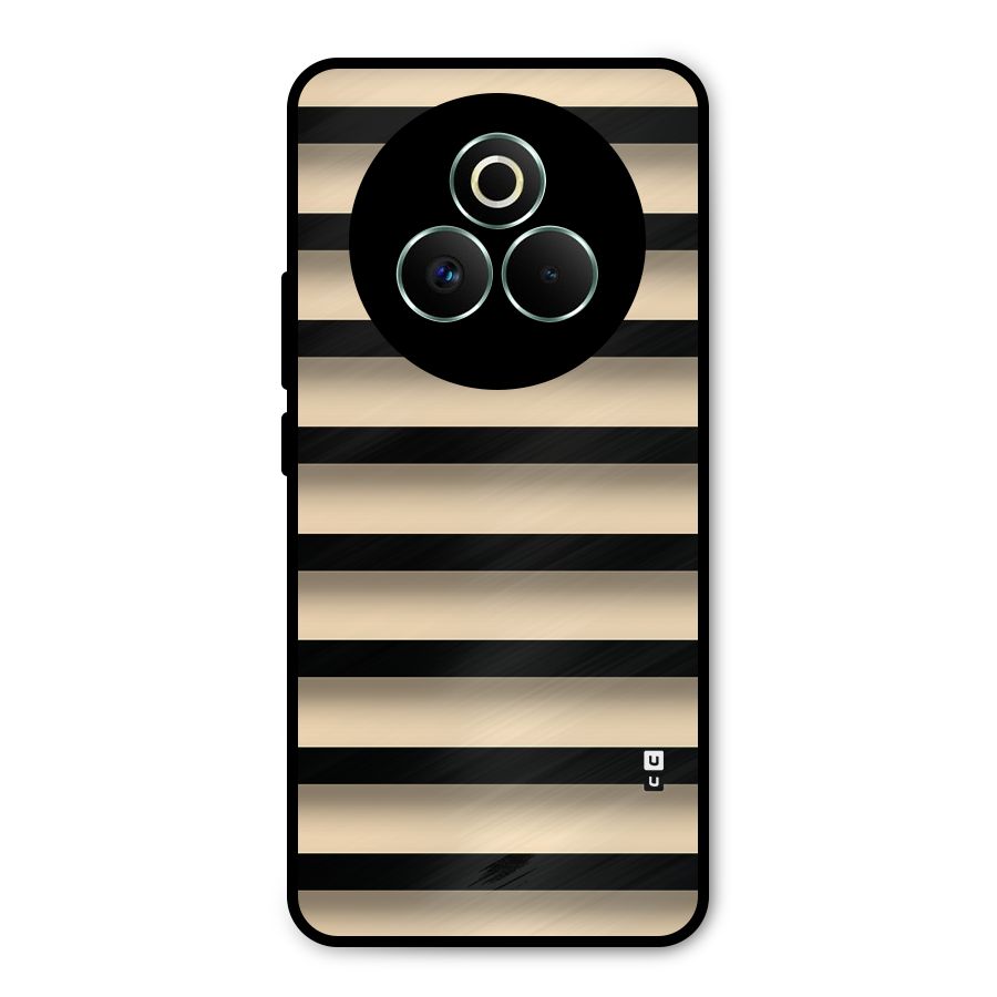 Shadow Stripes Metal Back Case for Realme P3 Pro