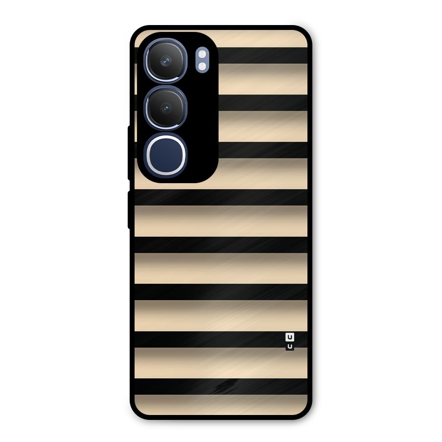 Shadow Stripes Metal Back Case for Vivo Y29