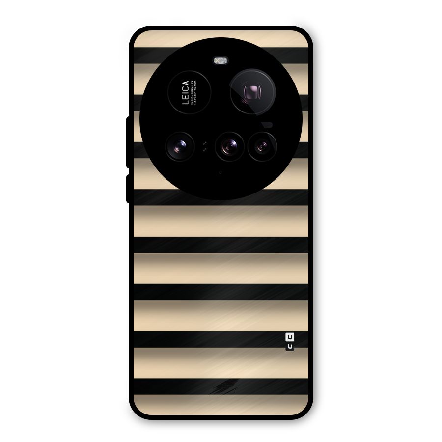 Shadow Stripes Metal Back Case for Xiaomi 15 Ultra