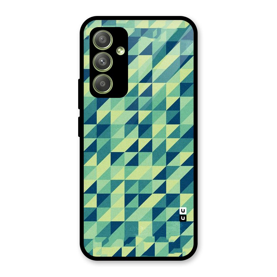 Shady Green Glass Back Case for Galaxy A54