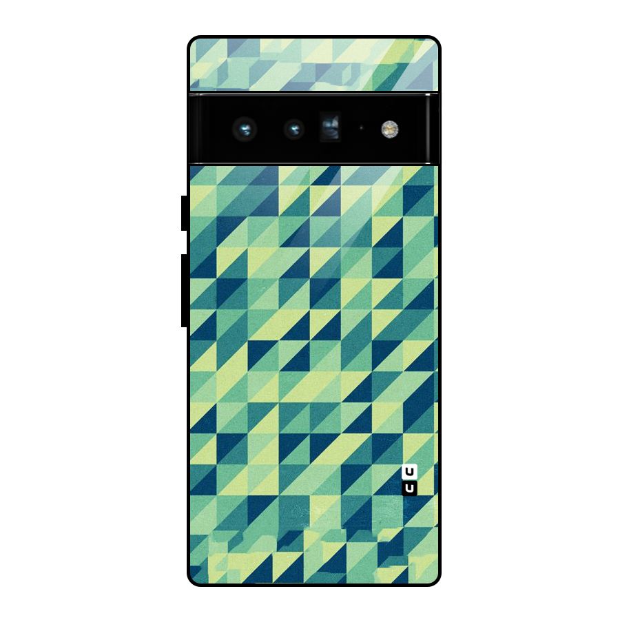 Shady Green Glass Back Case for Google Pixel 6 Pro