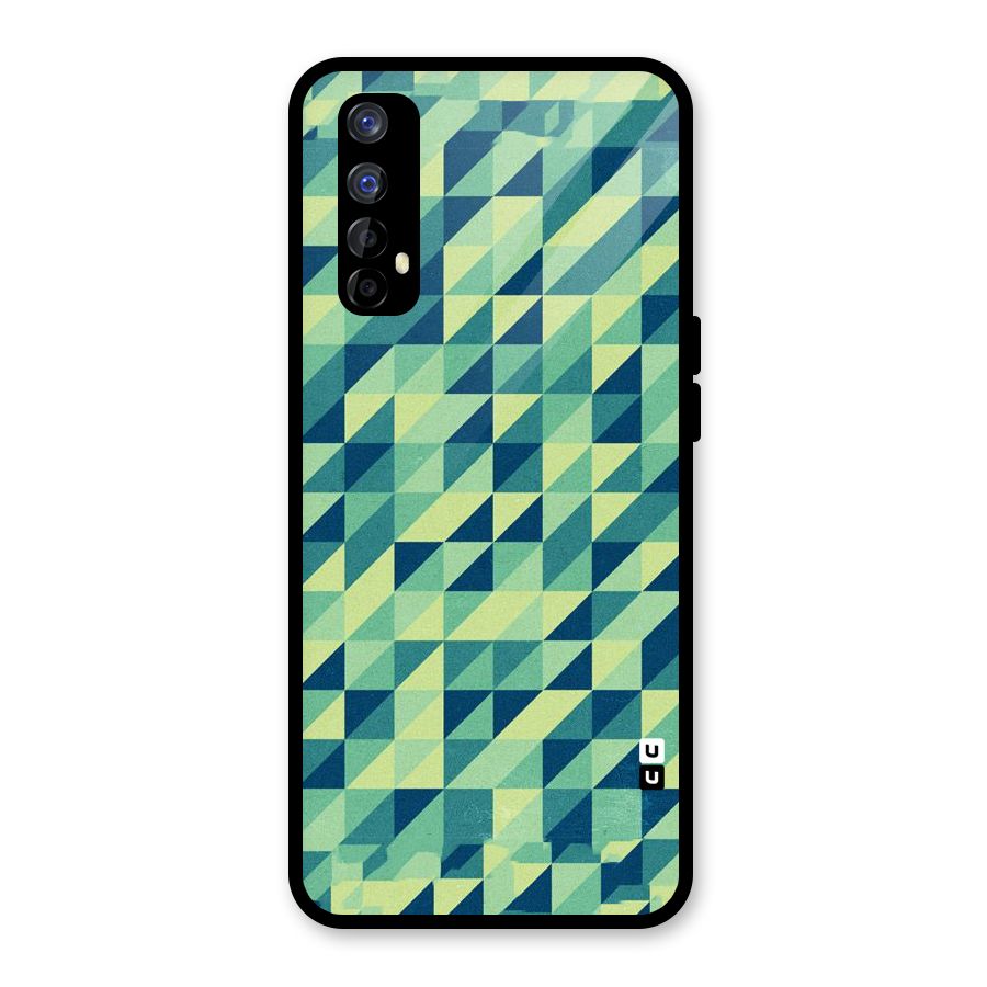 Shady Green Glass Back Case for Realme 7