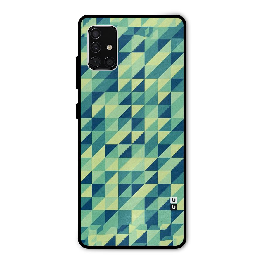 Shady Green Metal Back Case for Galaxy A51