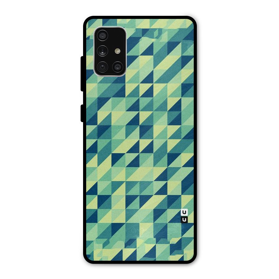Shady Green Metal Back Case for Galaxy A71
