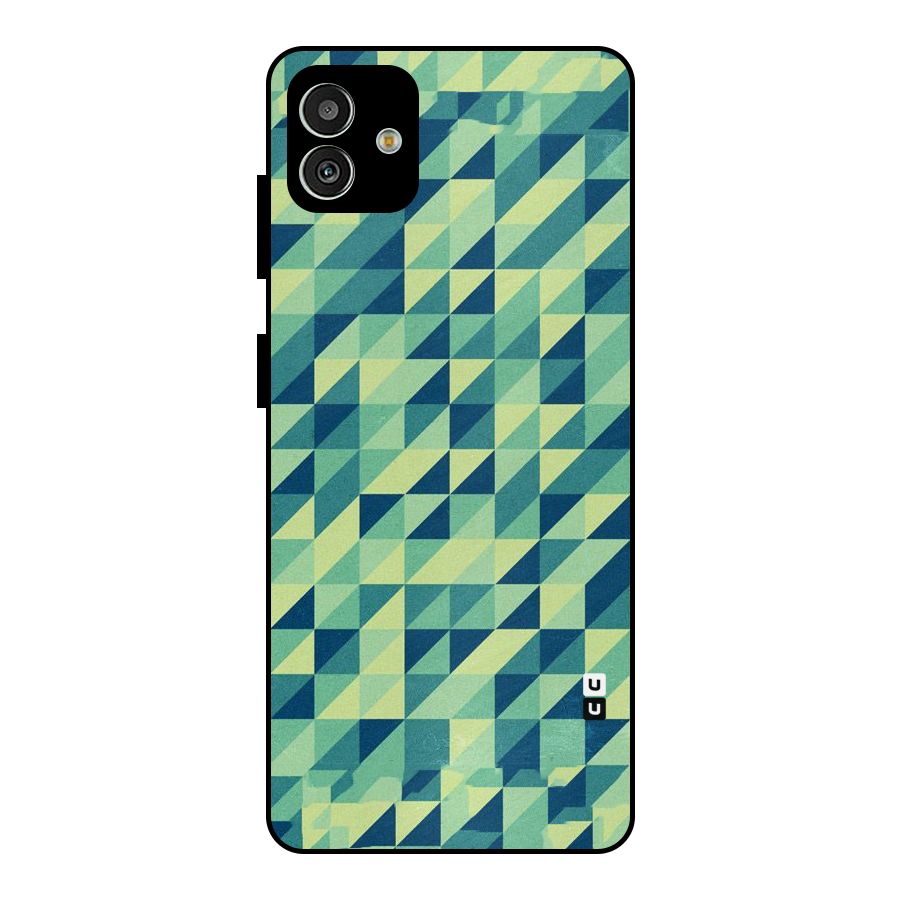 Shady Green Metal Back Case for Galaxy M13 5G