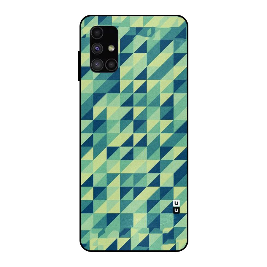 Shady Green Metal Back Case for Galaxy M51