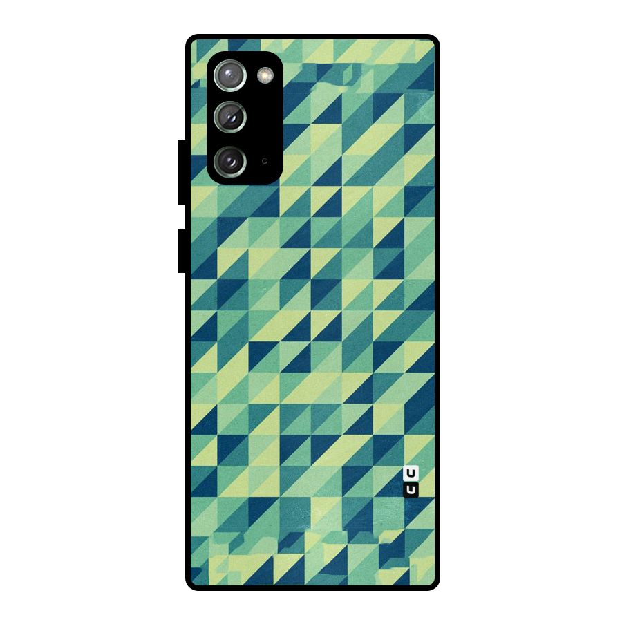 Shady Green Metal Back Case for Galaxy Note 20
