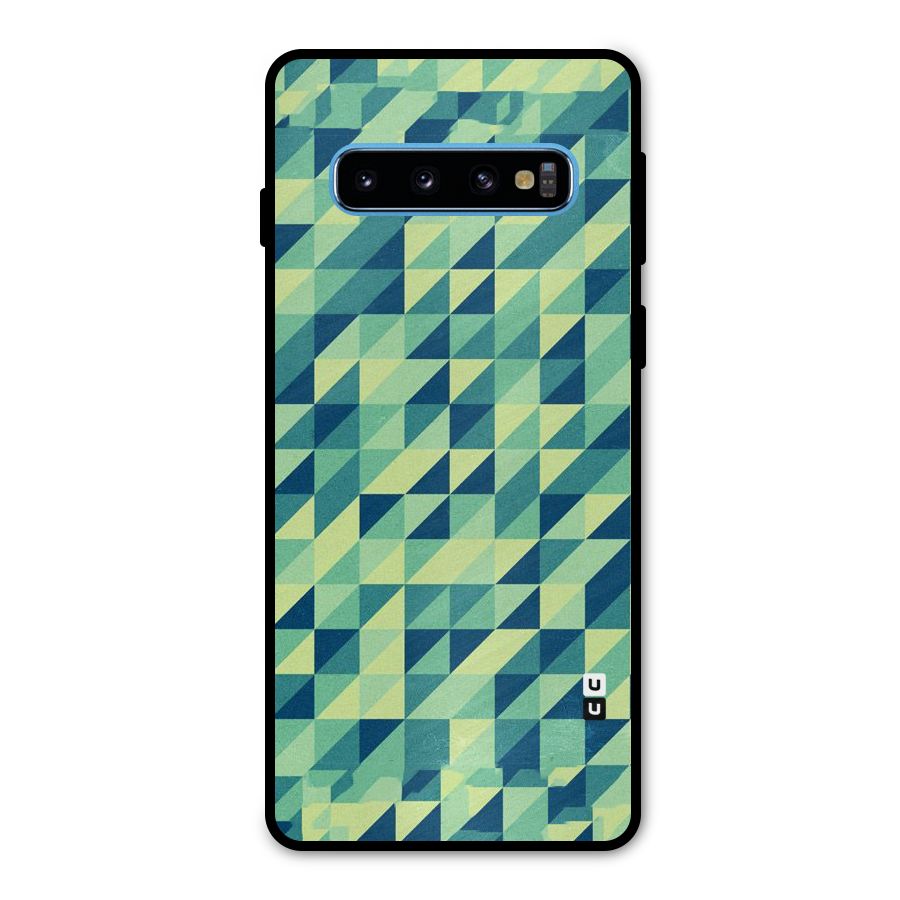 Shady Green Metal Back Case for Galaxy S10