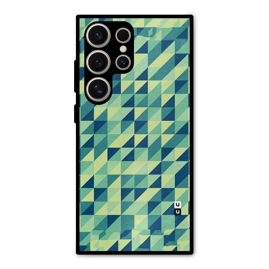 Shady Green Metal Back Case for Galaxy S24 Ultra