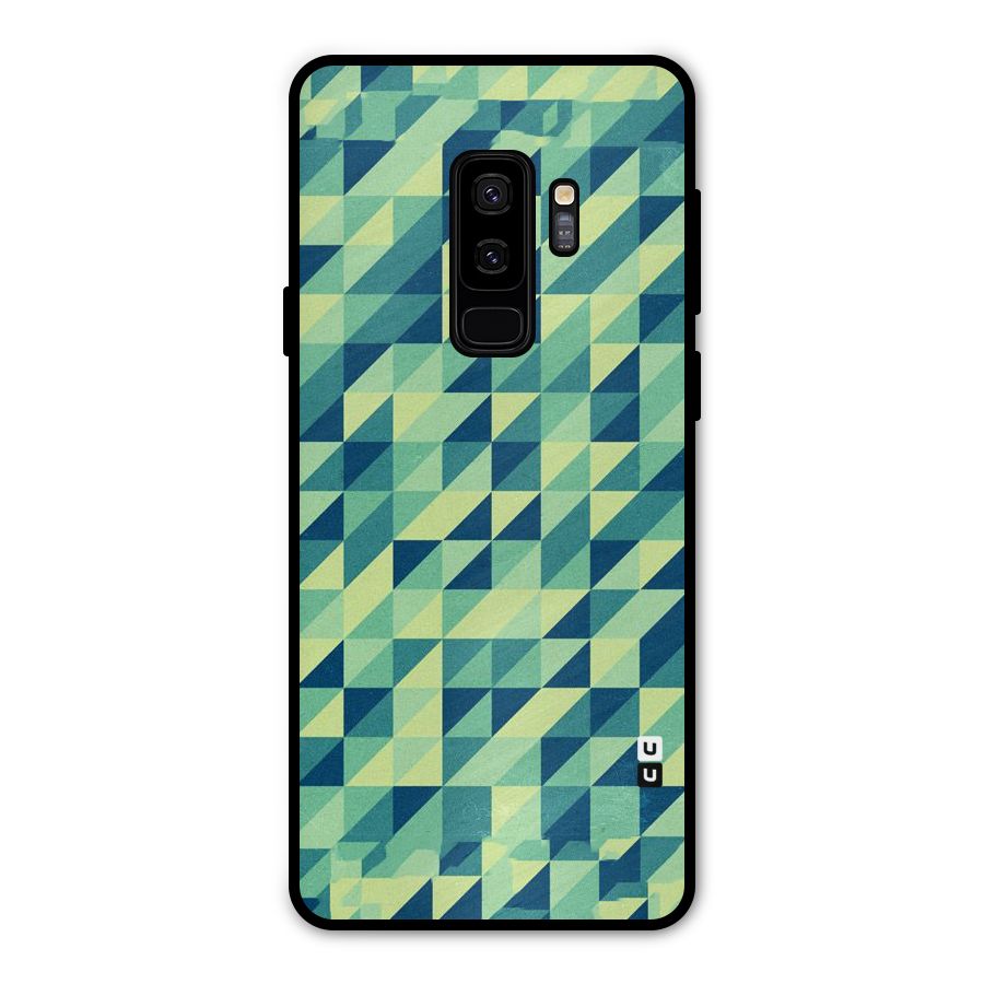 Shady Green Metal Back Case for Galaxy S9 Plus