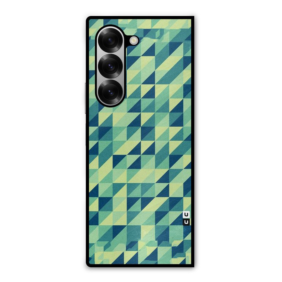 Shady Green Metal Back Case for Galaxy Z Fold6