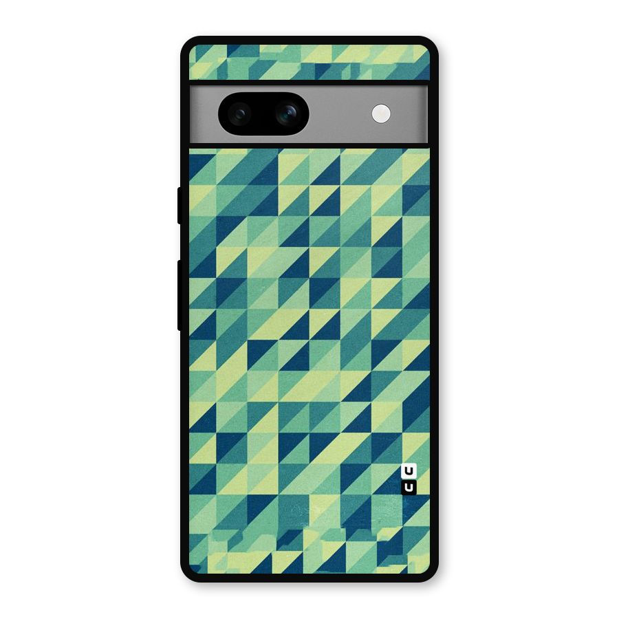 Shady Green Metal Back Case for Google Pixel 7a