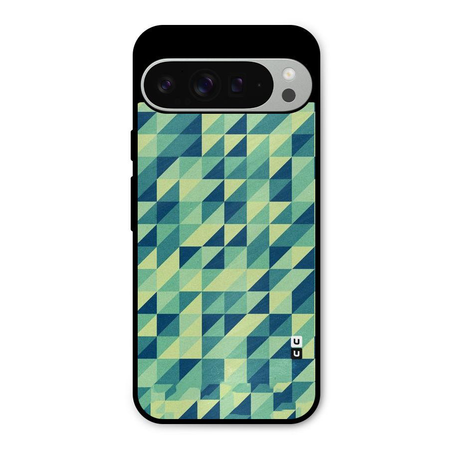 Shady Green Metal Back Case for Google Pixel 9 Pro XL