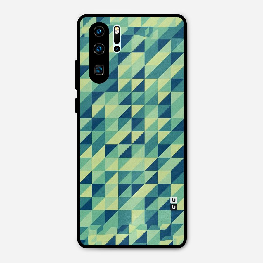 Shady Green Metal Back Case for Huawei P30 Pro