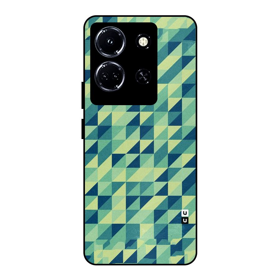 Shady Green Metal Back Case for Infinix Note 30 5G