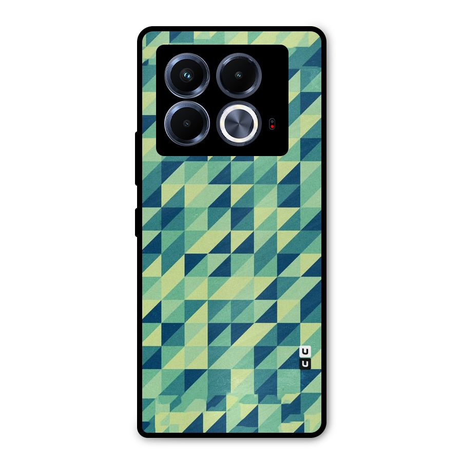 Shady Green Metal Back Case for Infinix Note 40 5G