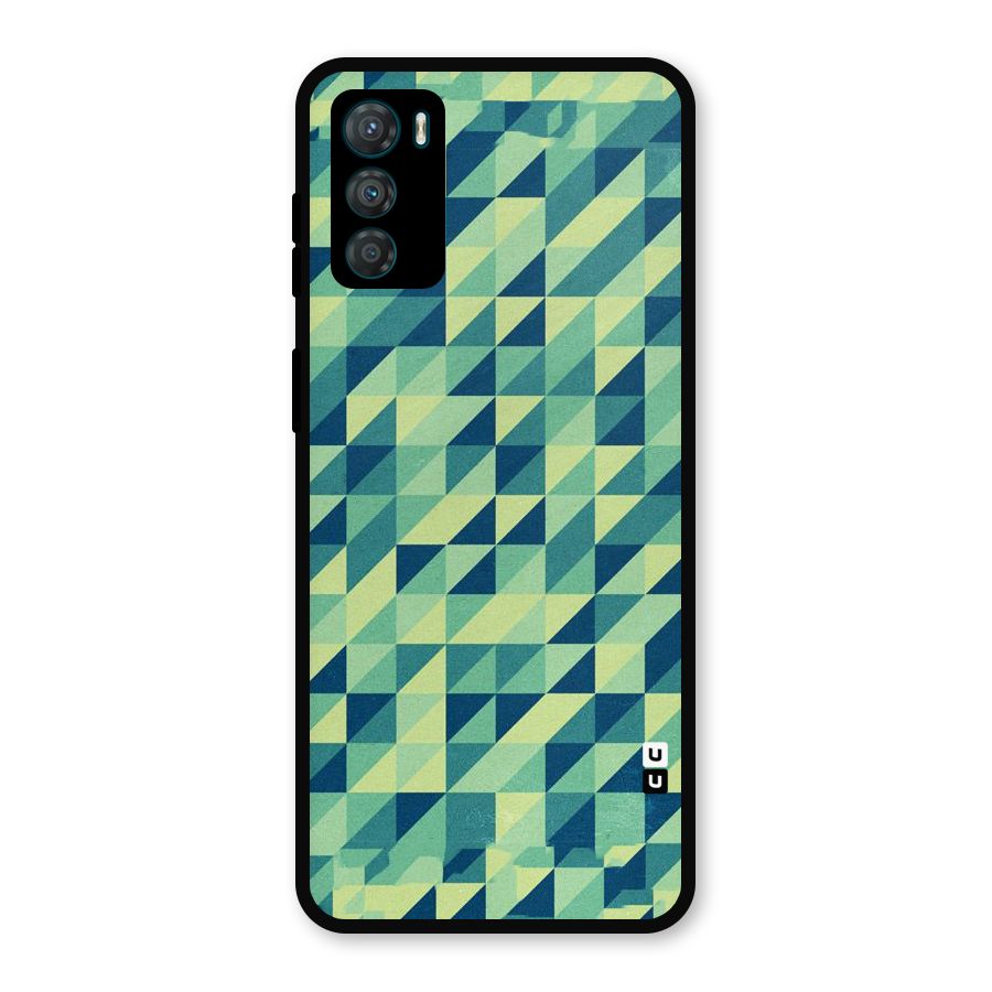 Shady Green Metal Back Case for Moto G42