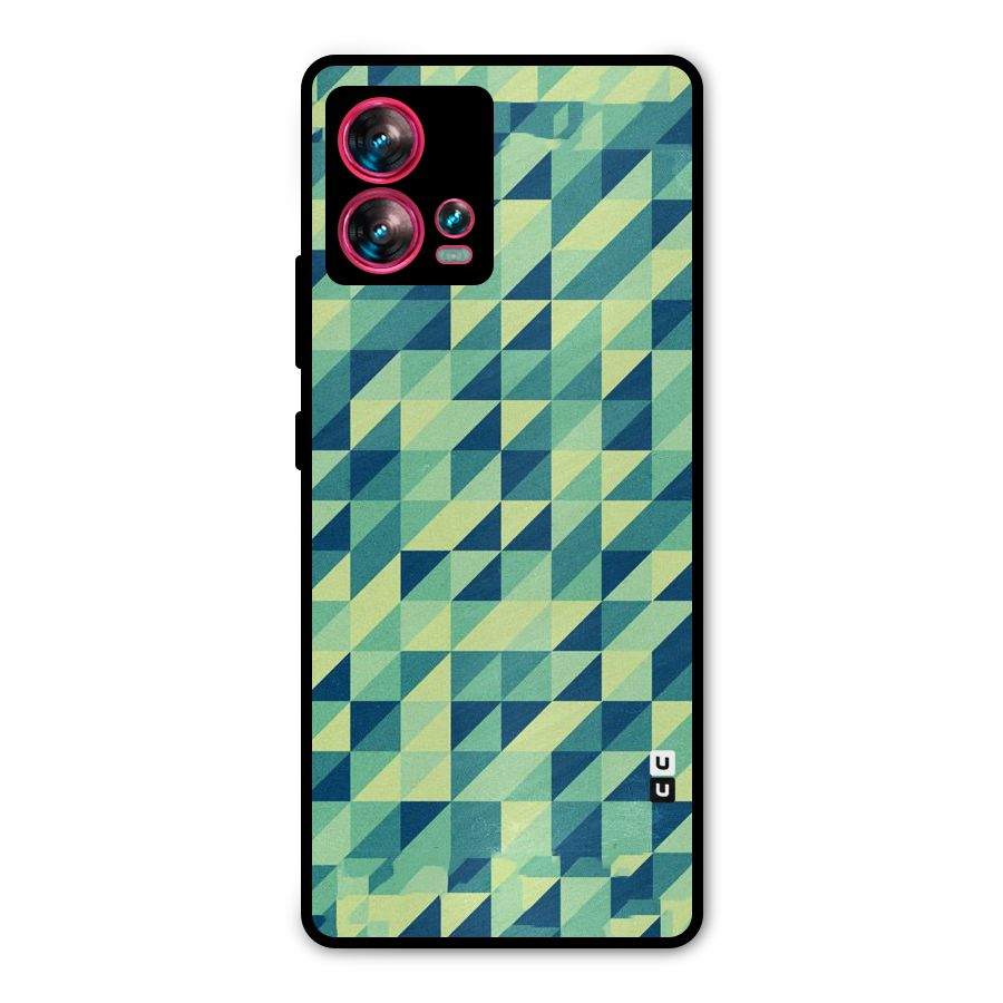 Shady Green Metal Back Case for Motorola Edge 30 Fusion