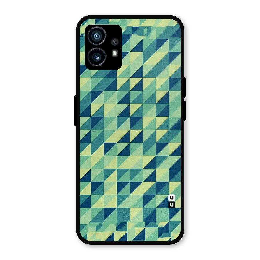 Shady Green Metal Back Case for Nothing Phone 1