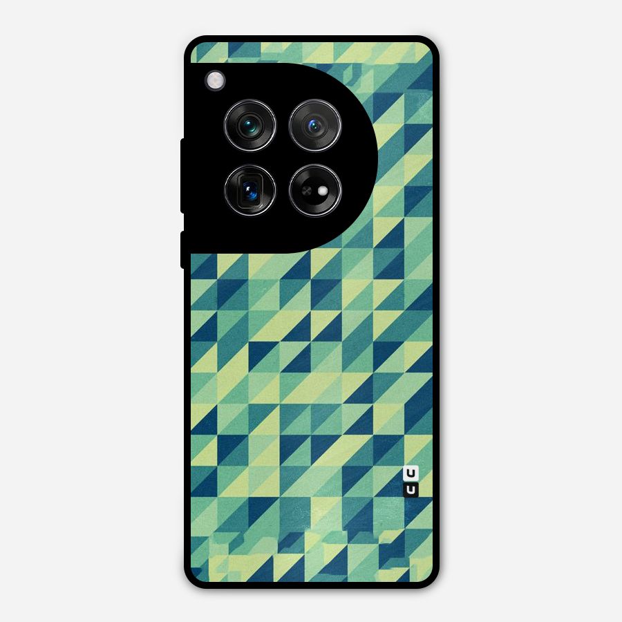 Shady Green Metal Back Case for OnePlus 12