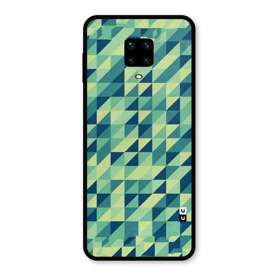 Shady Green Metal Back Case for Poco M2 Pro