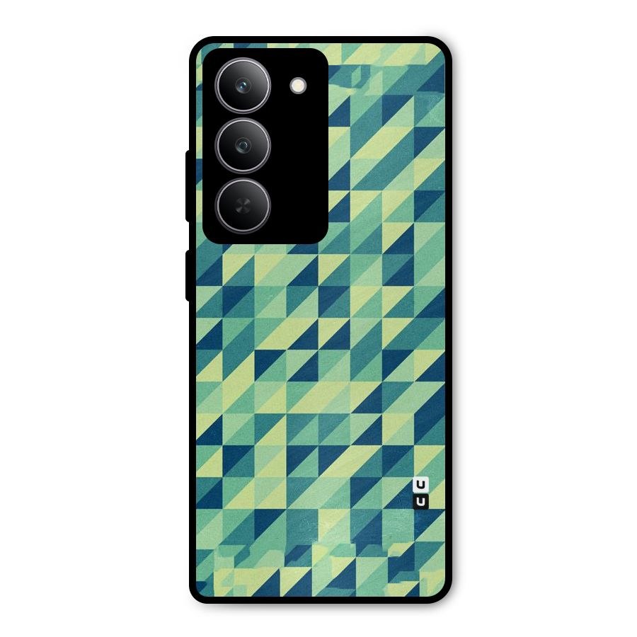 Shady Green Metal Back Case for Realme 14x
