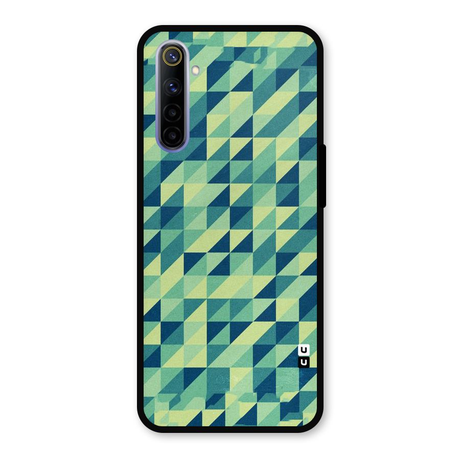 Shady Green Metal Back Case for Realme 6