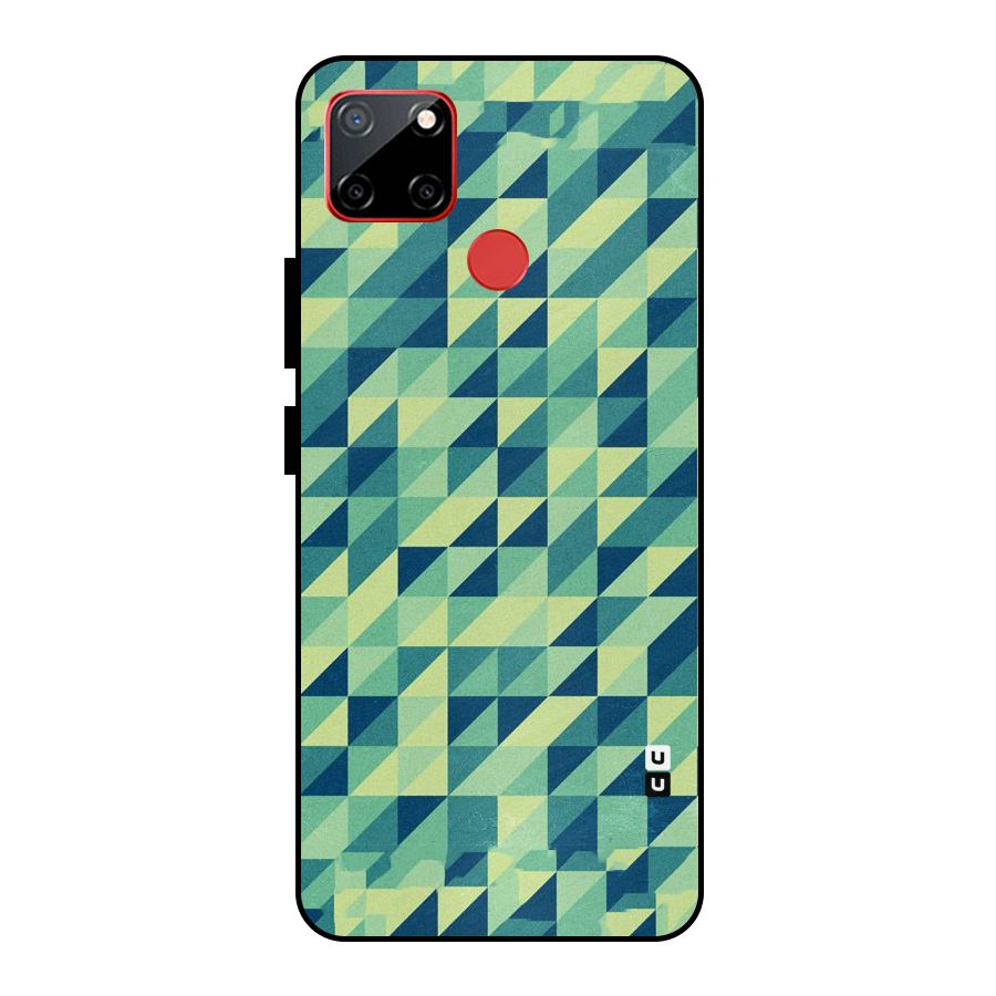 Shady Green Metal Back Case for Realme C12
