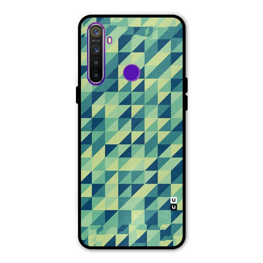 Shady Green Metal Back Case for Realme Narzo 10