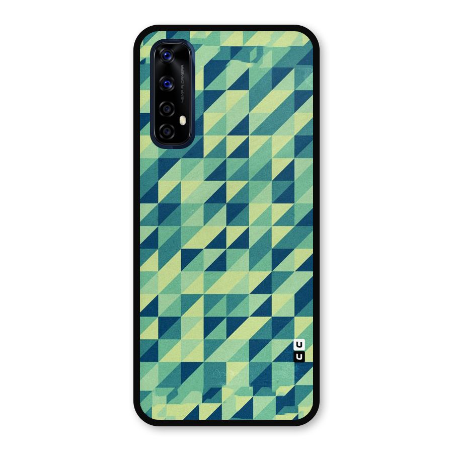 Shady Green Metal Back Case for Realme Narzo 20 Pro