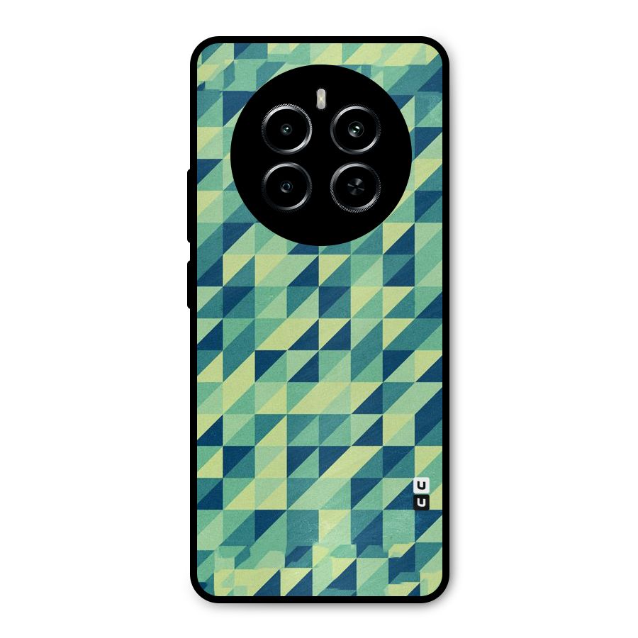 Shady Green Metal Back Case for Realme P1