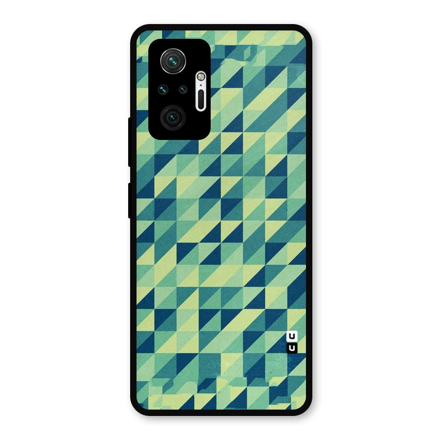 Shady Green Metal Back Case for Redmi Note 10 Pro