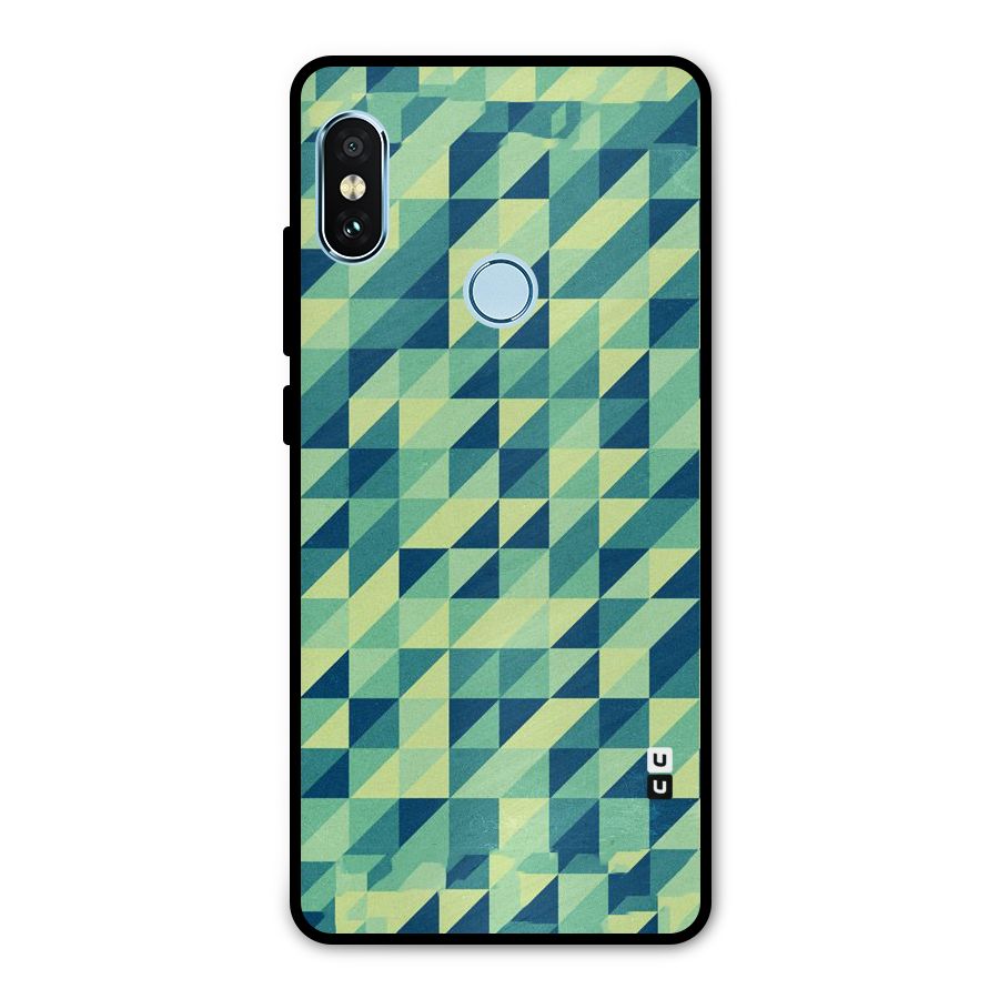 Shady Green Metal Back Case for Redmi Note 5 Pro