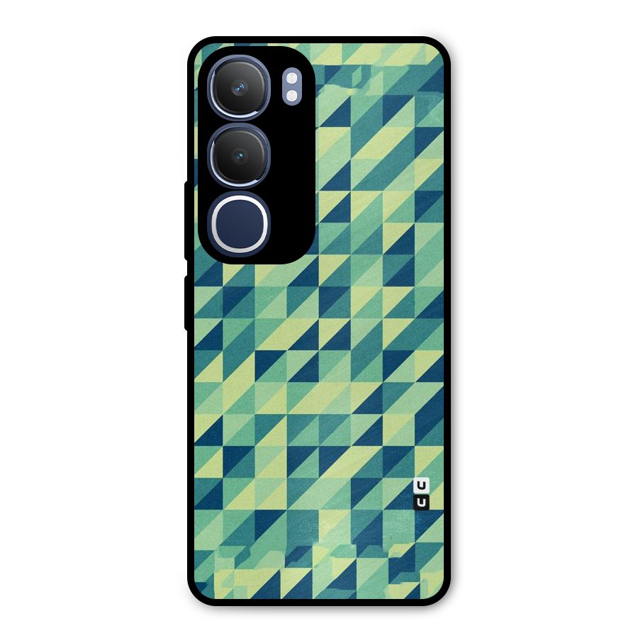 Shady Green Metal Back Case for Vivo Y29