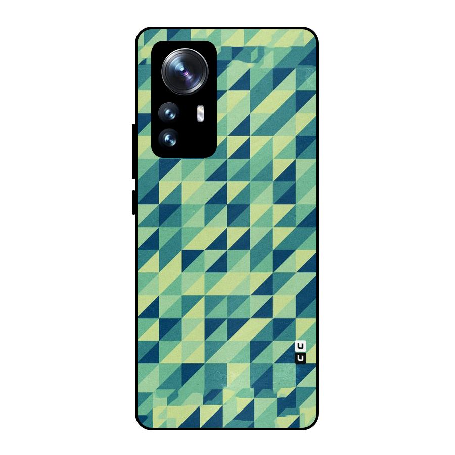 Shady Green Metal Back Case for Xiaomi 12 Pro