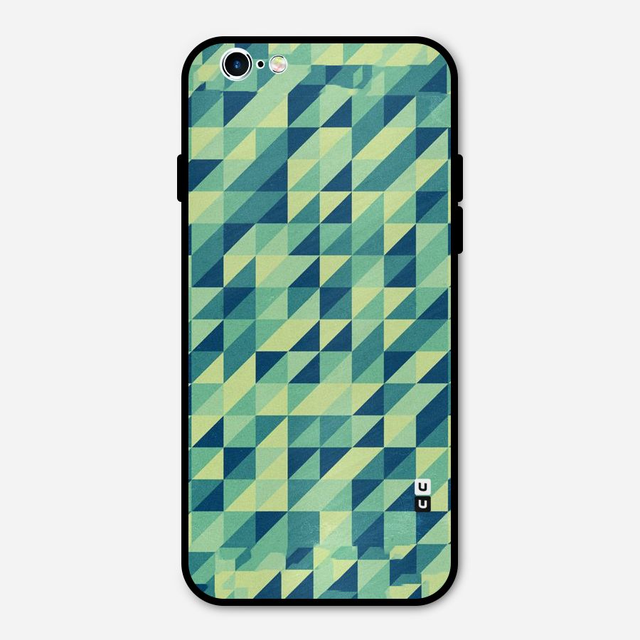 Shady Green Metal Back Case for iPhone 6 6s