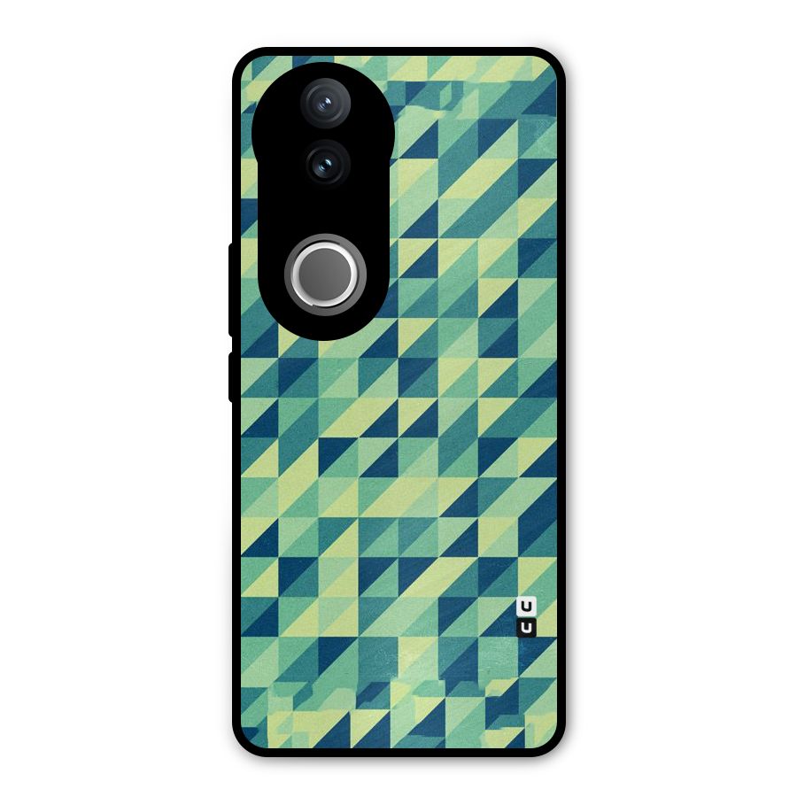 Shady Green Metal Back Case for iQOO Z10R