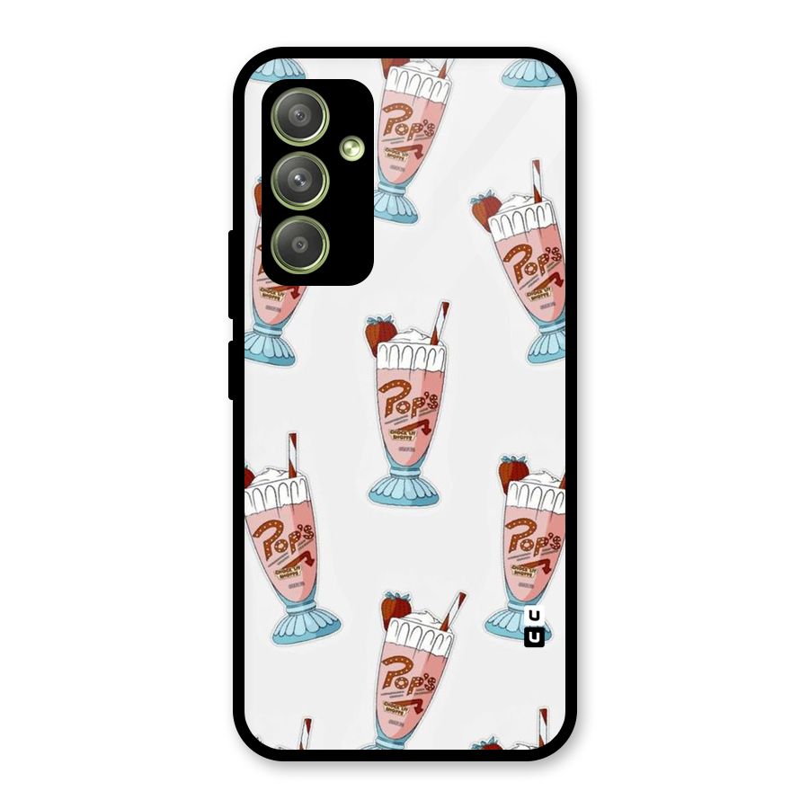 Shake Design Glass Back Case for Galaxy A54