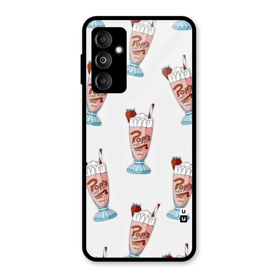 Shake Design Glass Back Case for Galaxy M14 5G