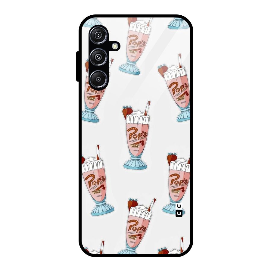 Shake Design Glass Back Case for Galaxy M34 5G