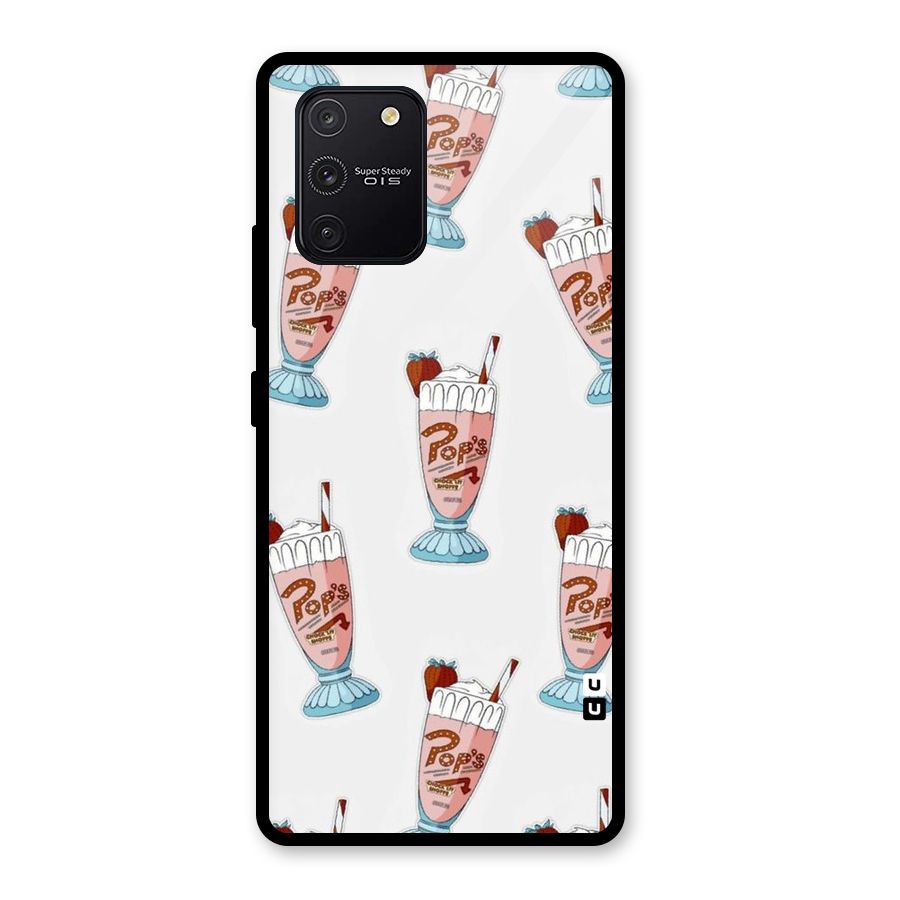Shake Design Glass Back Case for Galaxy S10 Lite
