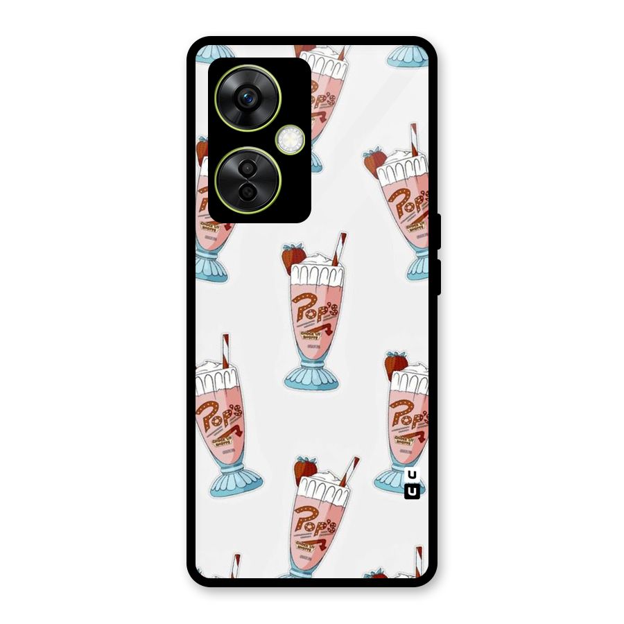 Shake Design Glass Back Case for OnePlus Nord CE 3 Lite