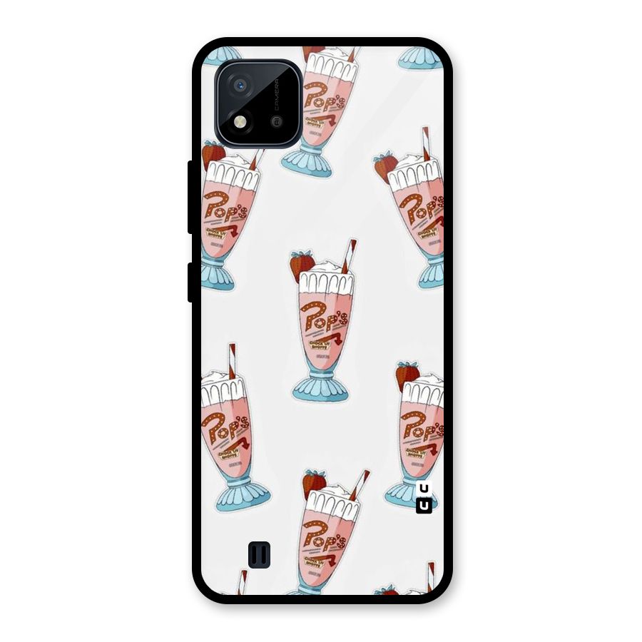 Shake Design Glass Back Case for Realme C11 2021