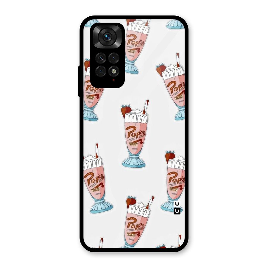 Shake Design Glass Back Case for Redmi Note 11S