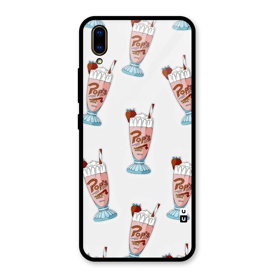 Shake Design Glass Back Case for Vivo V11 Pro